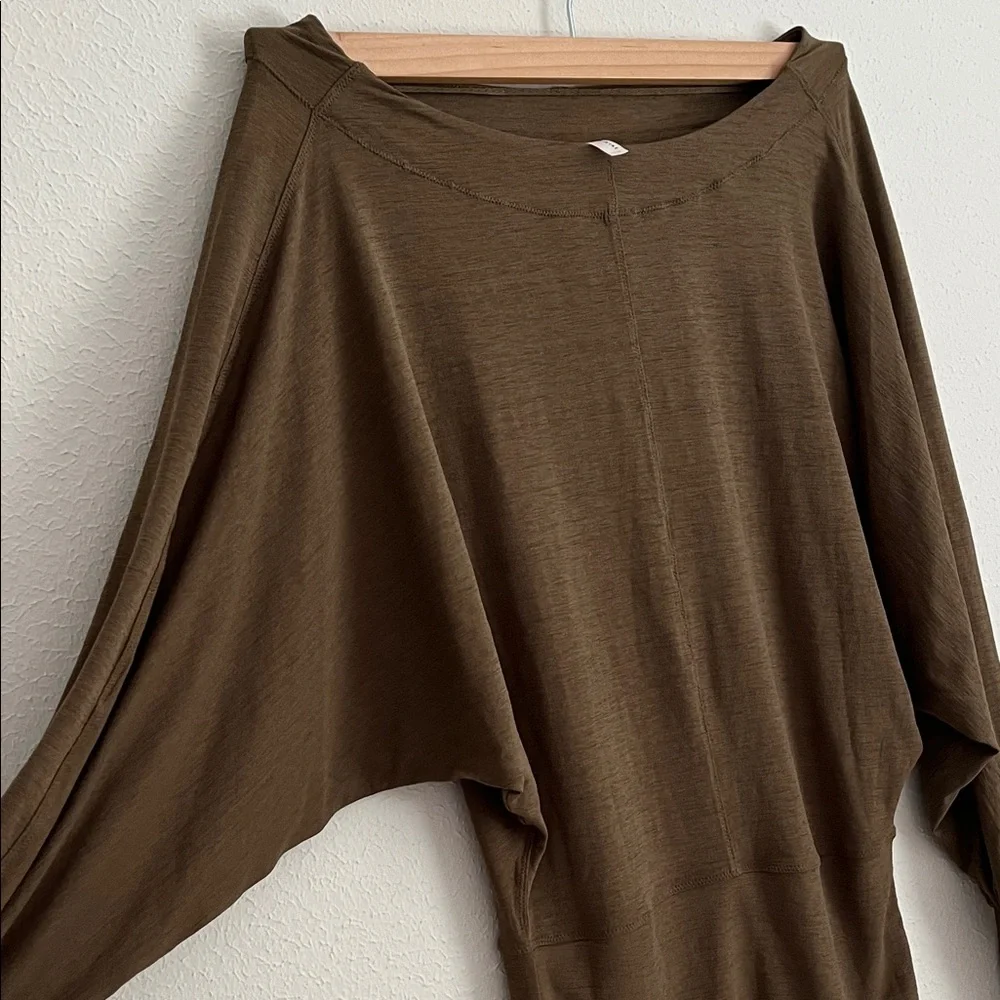FP movement olive green Women's Top, size XS - Picture 3 of 10